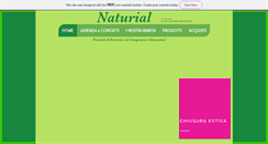 Desktop Screenshot of naturial.it