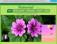 Tablet Screenshot of naturial.it